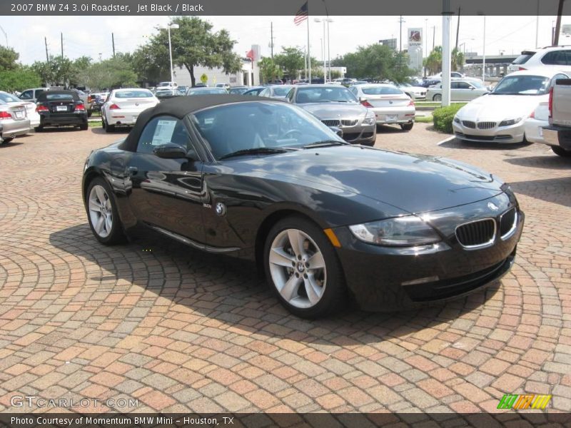 Jet Black / Black 2007 BMW Z4 3.0i Roadster