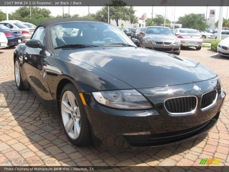 Jet Black / Black 2007 BMW Z4 3.0i Roadster