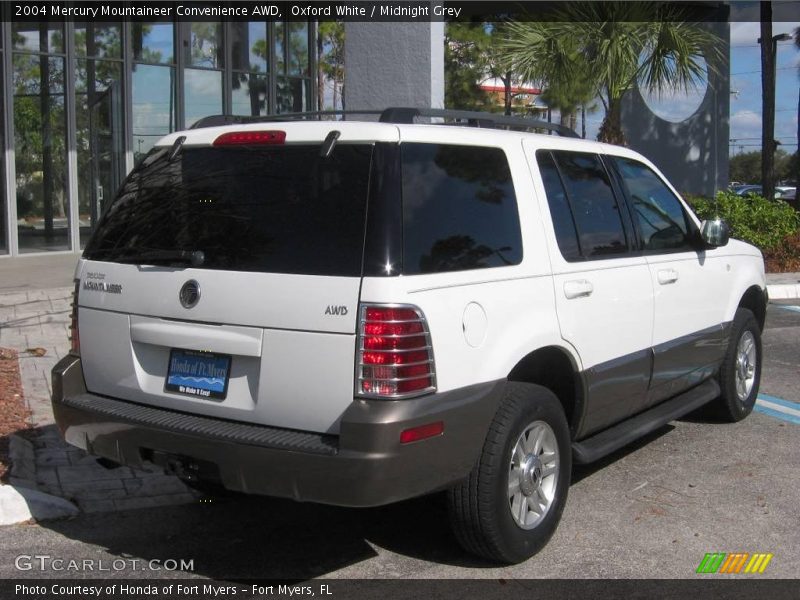 Oxford White / Midnight Grey 2004 Mercury Mountaineer Convenience AWD