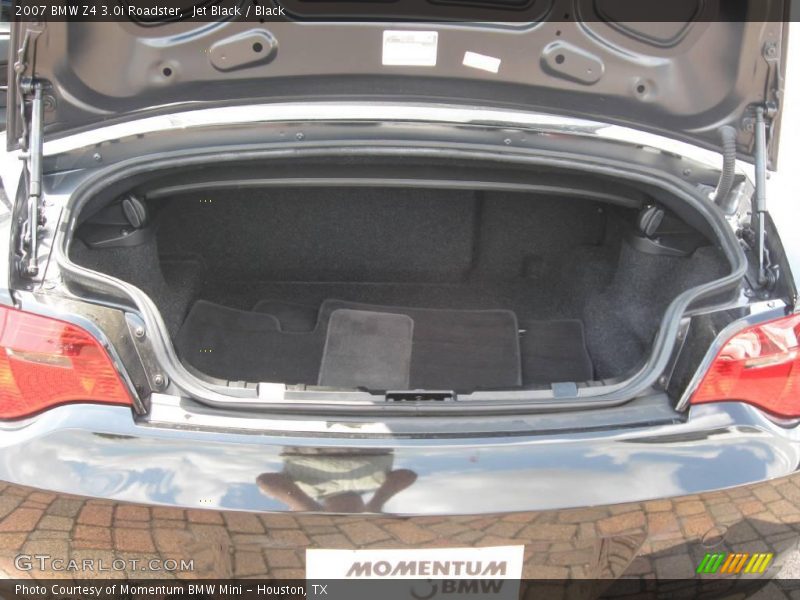 Jet Black / Black 2007 BMW Z4 3.0i Roadster
