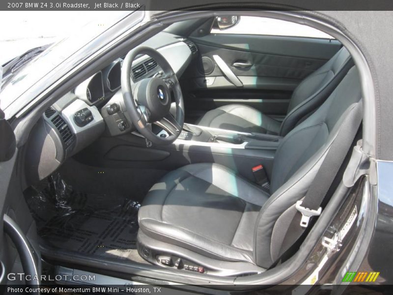 Jet Black / Black 2007 BMW Z4 3.0i Roadster
