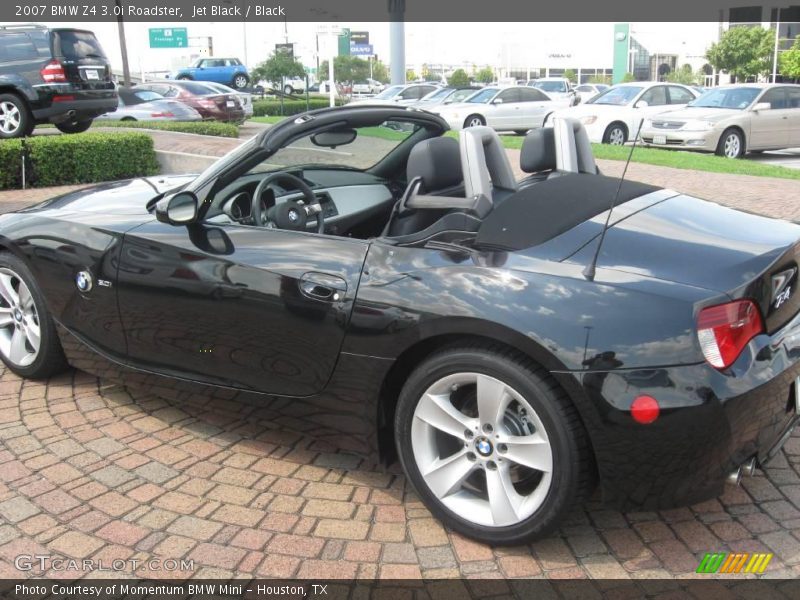 Jet Black / Black 2007 BMW Z4 3.0i Roadster