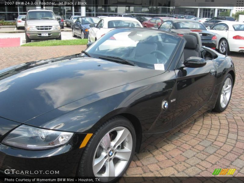 Jet Black / Black 2007 BMW Z4 3.0i Roadster