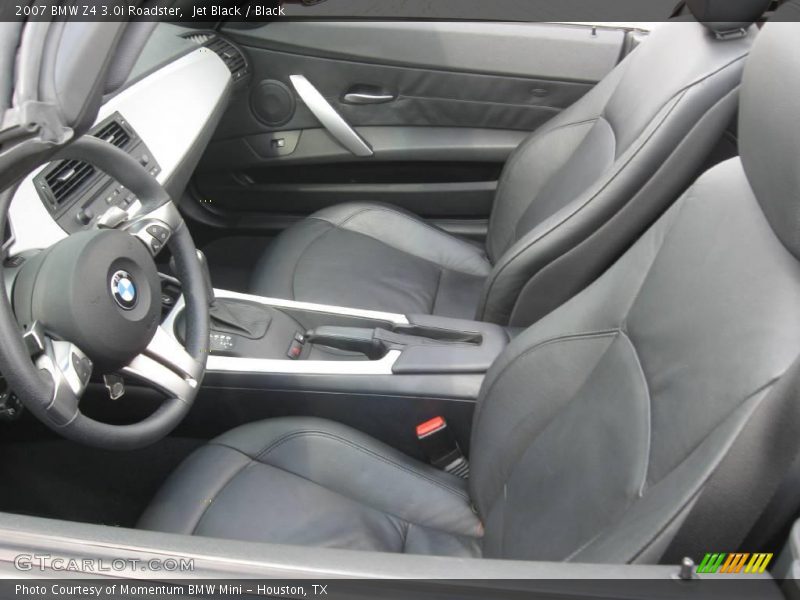 Jet Black / Black 2007 BMW Z4 3.0i Roadster