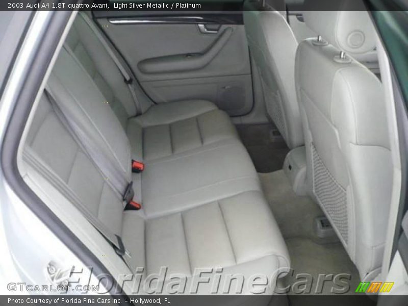 Light Silver Metallic / Platinum 2003 Audi A4 1.8T quattro Avant