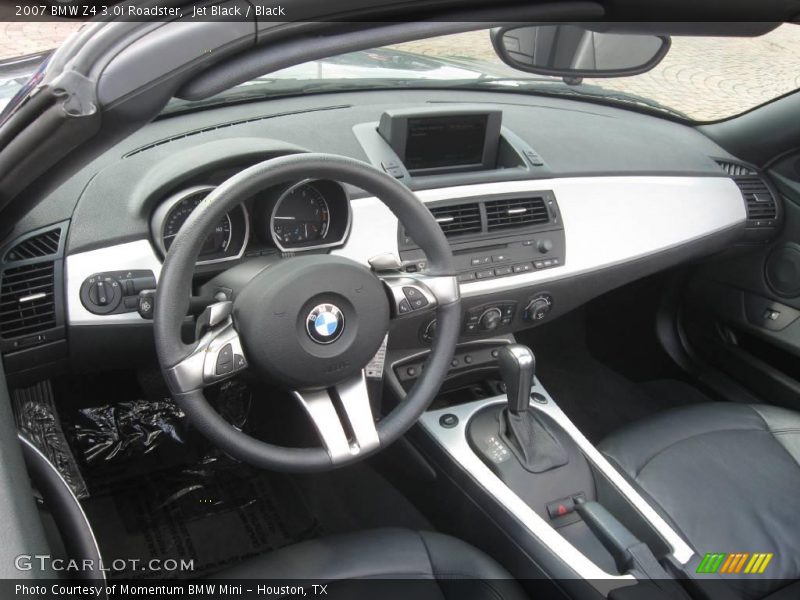 Jet Black / Black 2007 BMW Z4 3.0i Roadster
