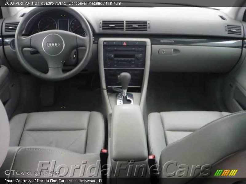 Light Silver Metallic / Platinum 2003 Audi A4 1.8T quattro Avant