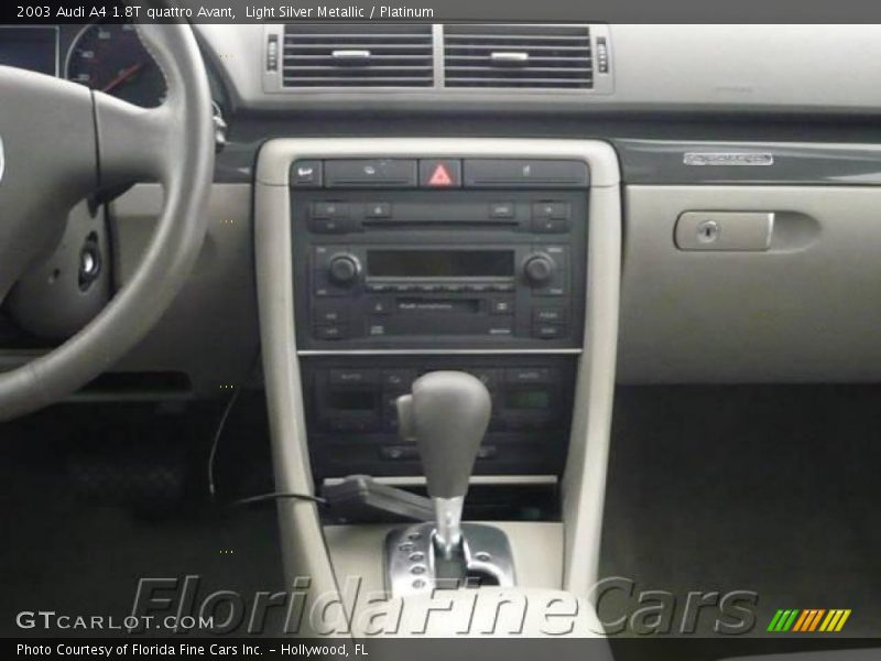 Light Silver Metallic / Platinum 2003 Audi A4 1.8T quattro Avant