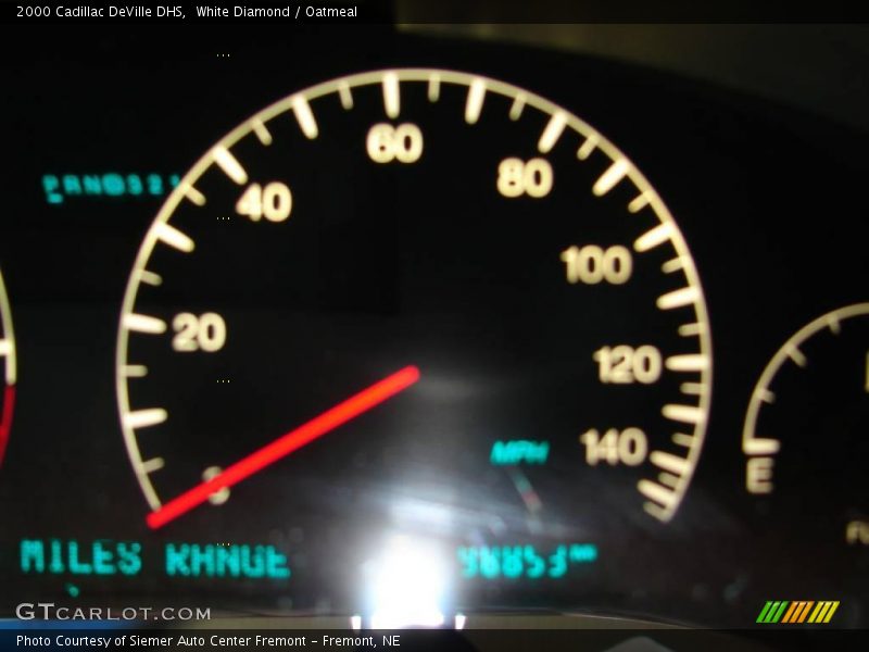 White Diamond / Oatmeal 2000 Cadillac DeVille DHS
