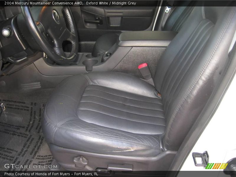 Oxford White / Midnight Grey 2004 Mercury Mountaineer Convenience AWD