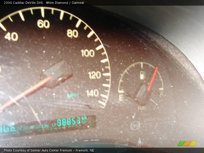 White Diamond / Oatmeal 2000 Cadillac DeVille DHS