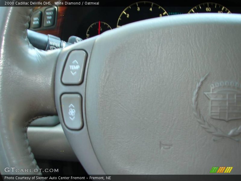 White Diamond / Oatmeal 2000 Cadillac DeVille DHS