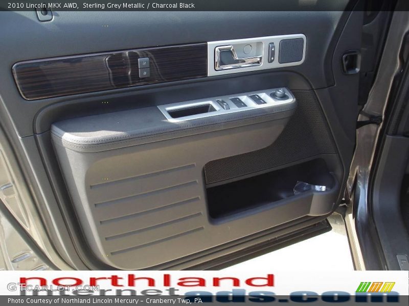Sterling Grey Metallic / Charcoal Black 2010 Lincoln MKX AWD