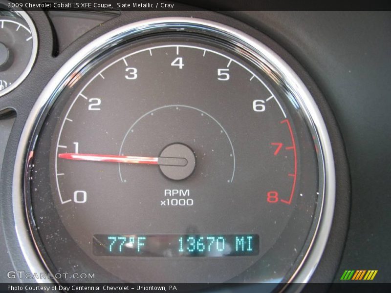 Slate Metallic / Gray 2009 Chevrolet Cobalt LS XFE Coupe