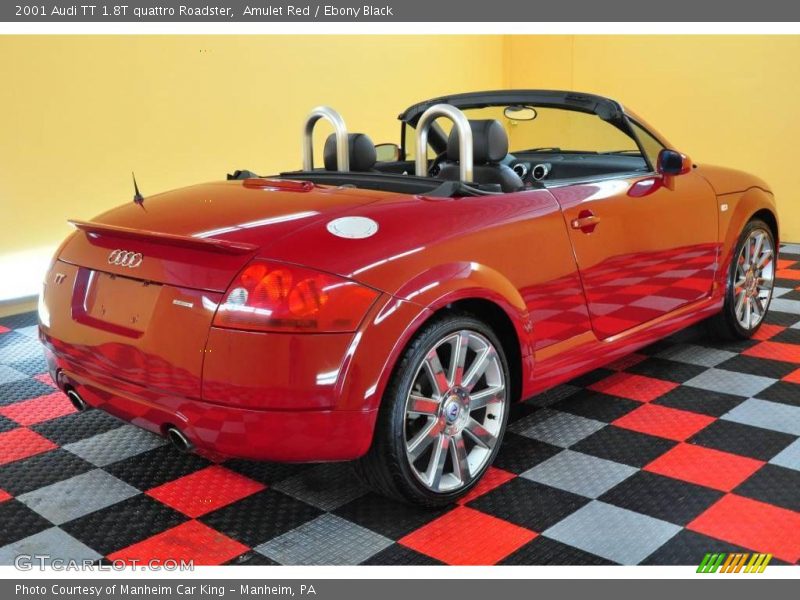 Amulet Red / Ebony Black 2001 Audi TT 1.8T quattro Roadster