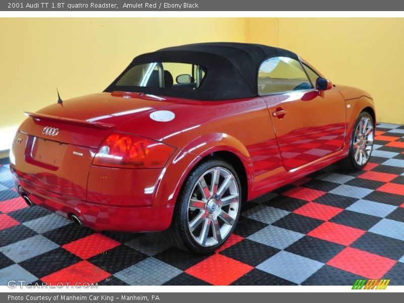 Amulet Red / Ebony Black 2001 Audi TT 1.8T quattro Roadster