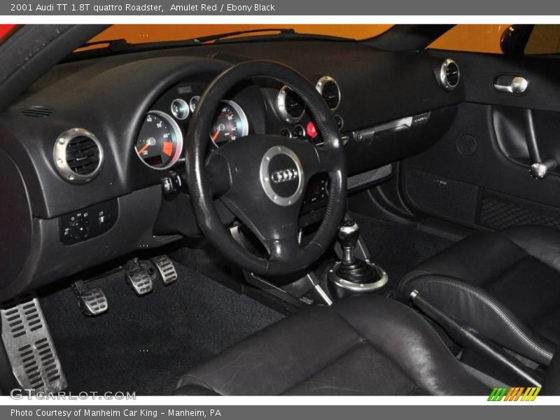 Amulet Red / Ebony Black 2001 Audi TT 1.8T quattro Roadster
