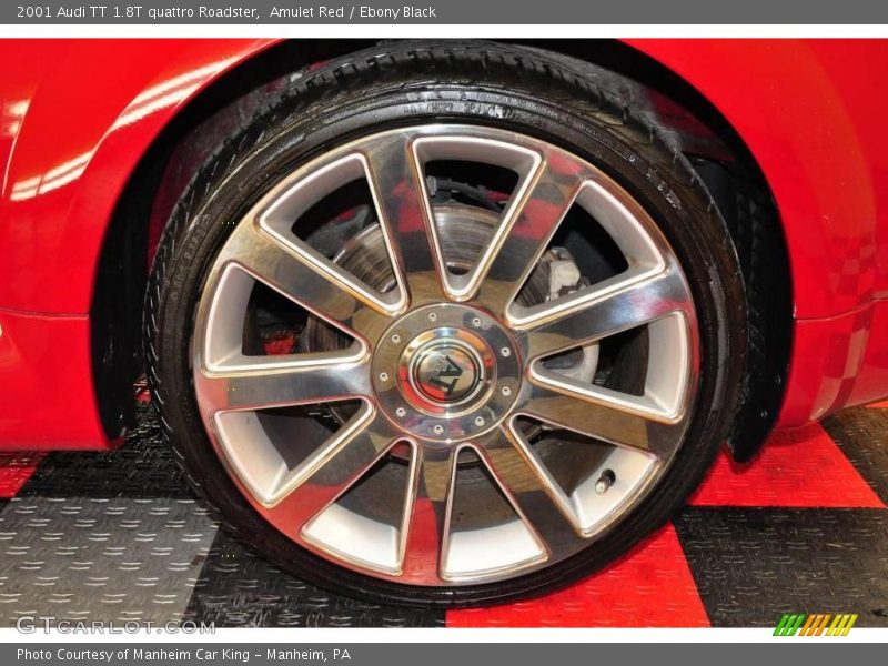 Amulet Red / Ebony Black 2001 Audi TT 1.8T quattro Roadster