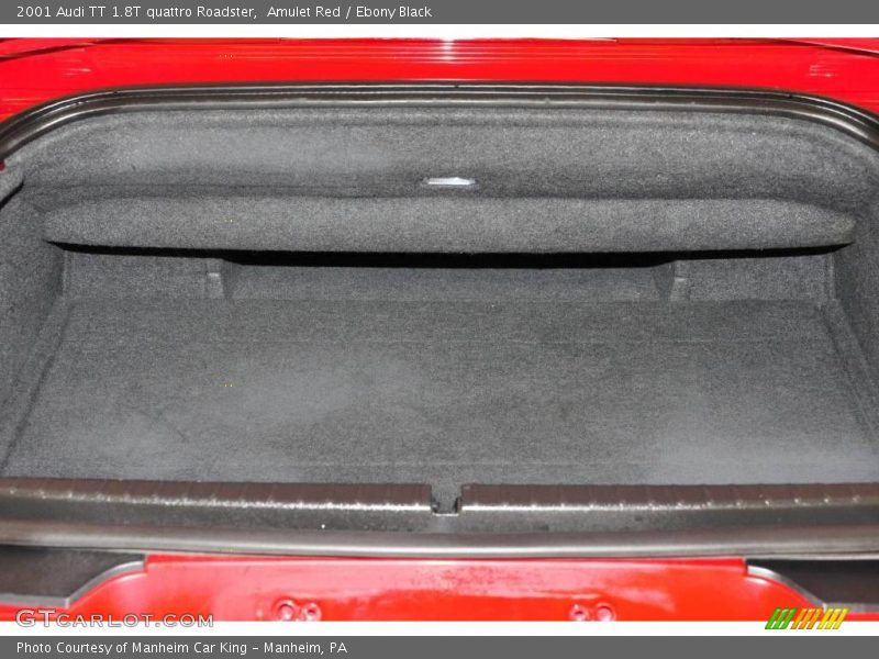 Amulet Red / Ebony Black 2001 Audi TT 1.8T quattro Roadster