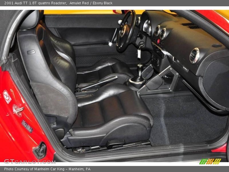 Amulet Red / Ebony Black 2001 Audi TT 1.8T quattro Roadster