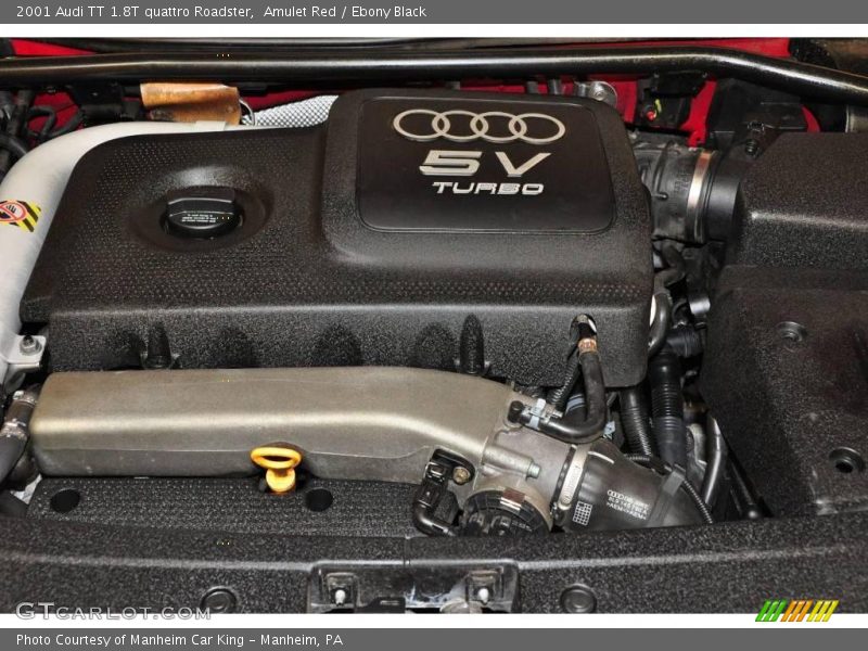 Amulet Red / Ebony Black 2001 Audi TT 1.8T quattro Roadster
