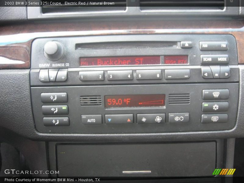 Electric Red / Natural Brown 2003 BMW 3 Series 325i Coupe