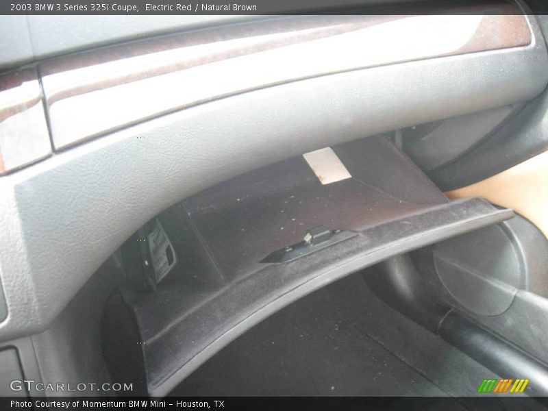 Electric Red / Natural Brown 2003 BMW 3 Series 325i Coupe