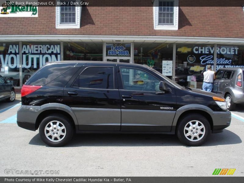 Black / Dark Gray 2002 Buick Rendezvous CX