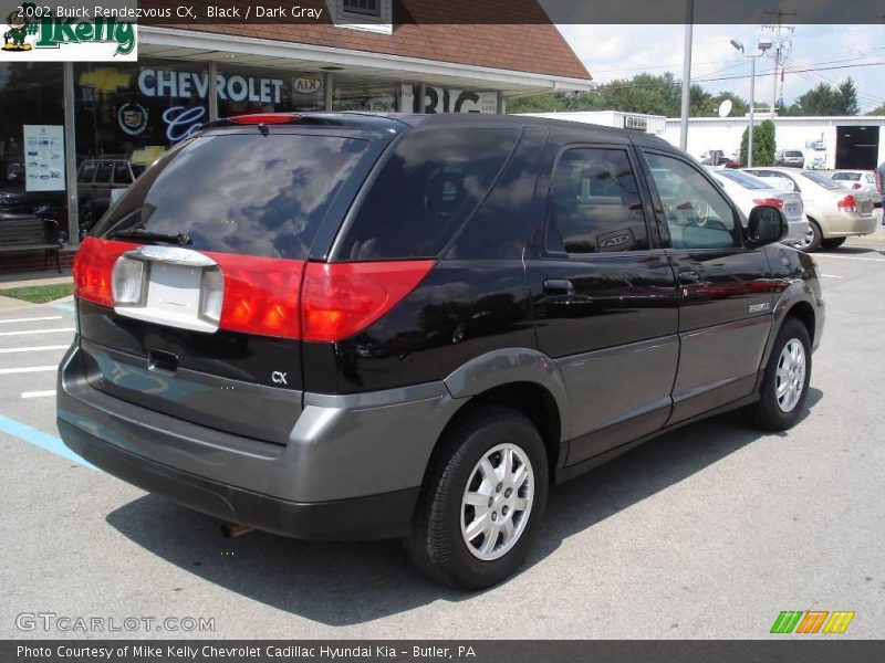 Black / Dark Gray 2002 Buick Rendezvous CX