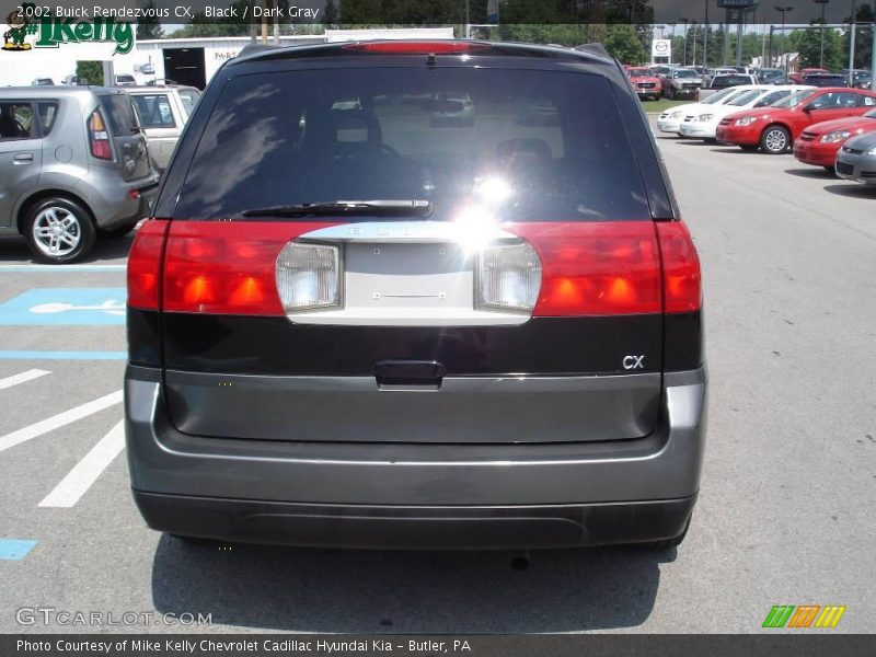 Black / Dark Gray 2002 Buick Rendezvous CX