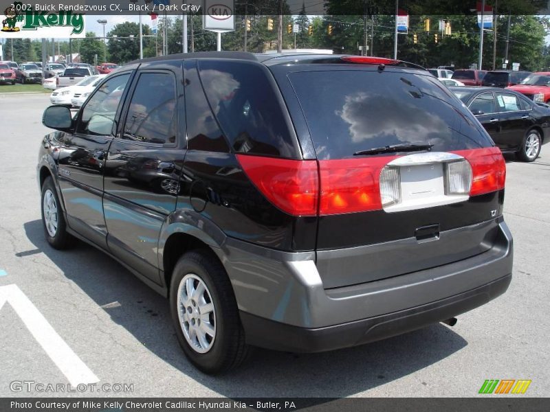 Black / Dark Gray 2002 Buick Rendezvous CX