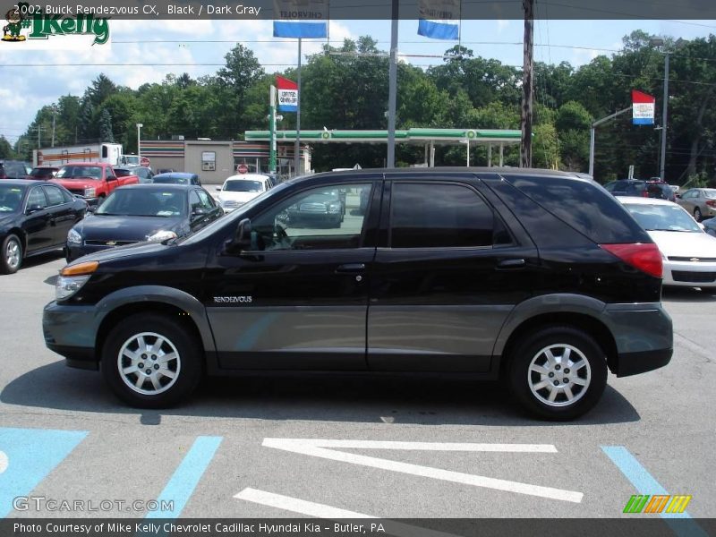 Black / Dark Gray 2002 Buick Rendezvous CX