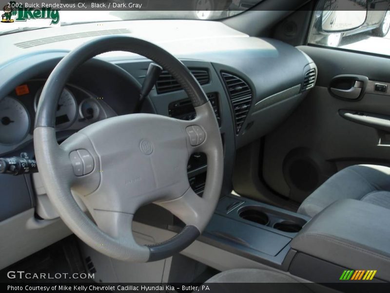 Black / Dark Gray 2002 Buick Rendezvous CX