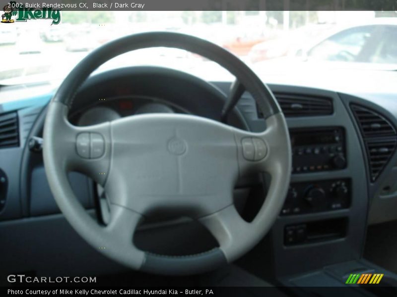 Black / Dark Gray 2002 Buick Rendezvous CX