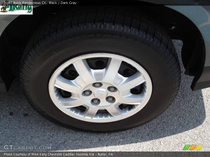 Black / Dark Gray 2002 Buick Rendezvous CX