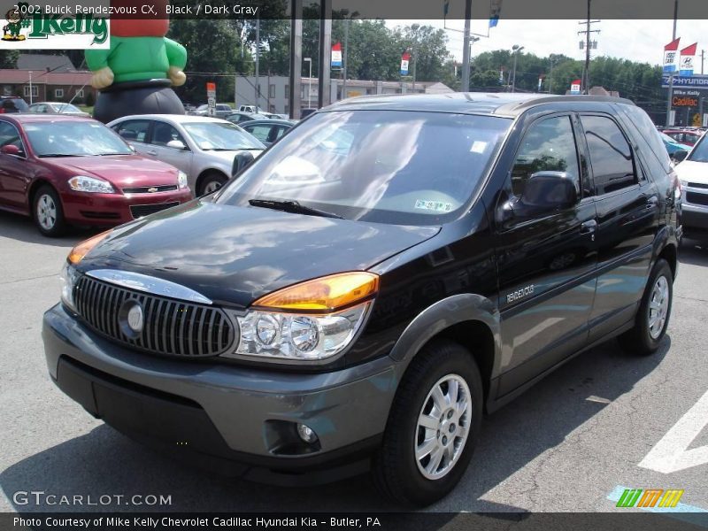 Black / Dark Gray 2002 Buick Rendezvous CX