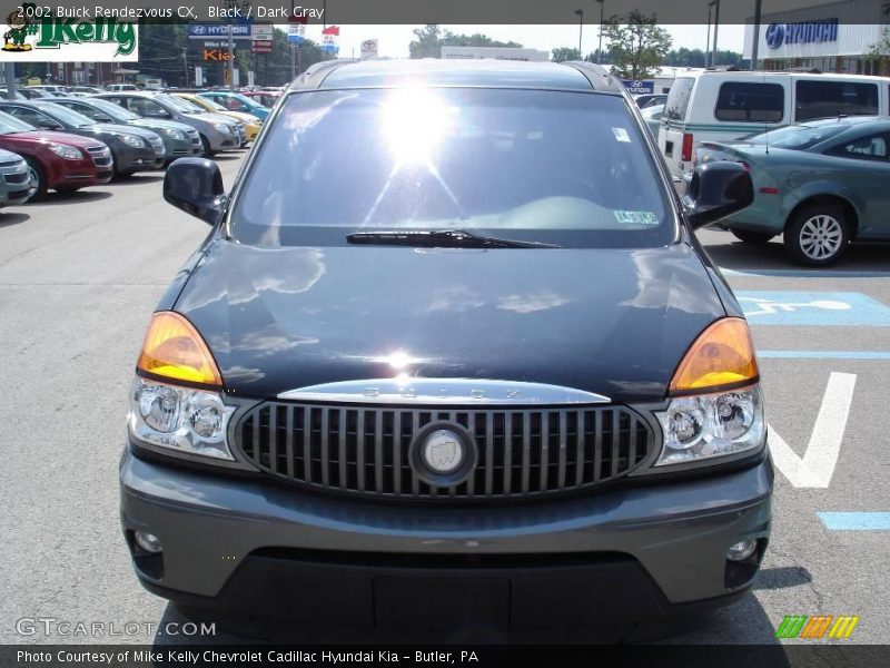 Black / Dark Gray 2002 Buick Rendezvous CX