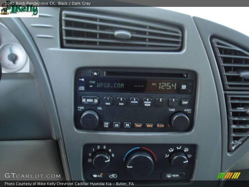 Black / Dark Gray 2002 Buick Rendezvous CX