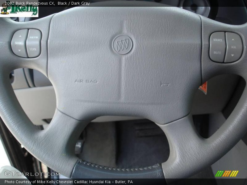 Black / Dark Gray 2002 Buick Rendezvous CX
