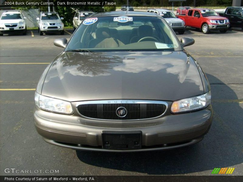 Dark Bronzemist Metallic / Taupe 2004 Buick Century Custom