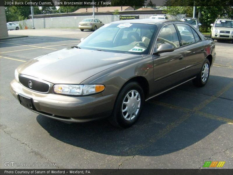 Dark Bronzemist Metallic / Taupe 2004 Buick Century Custom