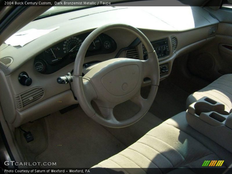 Dark Bronzemist Metallic / Taupe 2004 Buick Century Custom