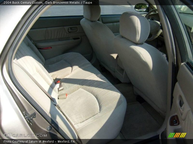 Dark Bronzemist Metallic / Taupe 2004 Buick Century Custom
