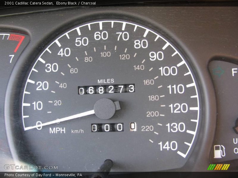 Ebony Black / Charcoal 2001 Cadillac Catera Sedan