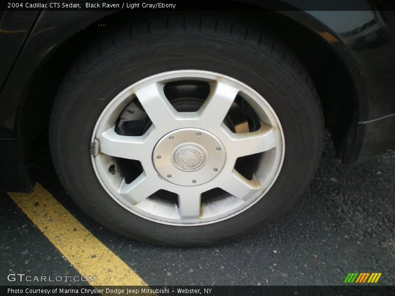 Black Raven / Light Gray/Ebony 2004 Cadillac CTS Sedan