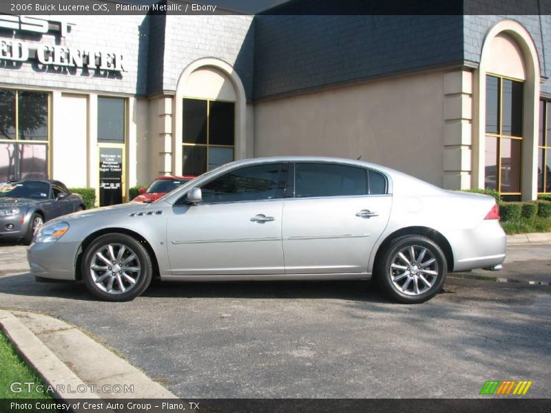Platinum Metallic / Ebony 2006 Buick Lucerne CXS