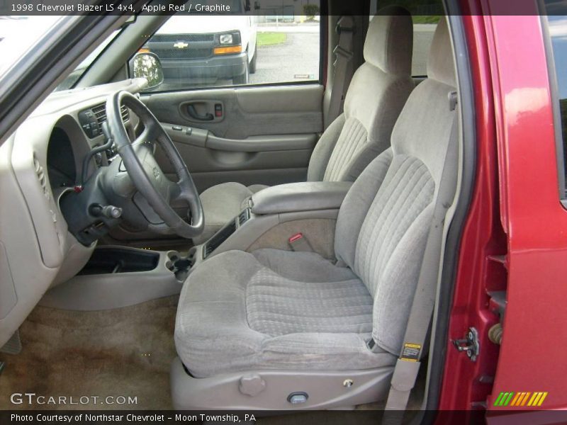 Apple Red / Graphite 1998 Chevrolet Blazer LS 4x4
