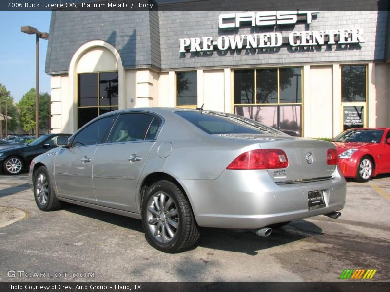 Platinum Metallic / Ebony 2006 Buick Lucerne CXS