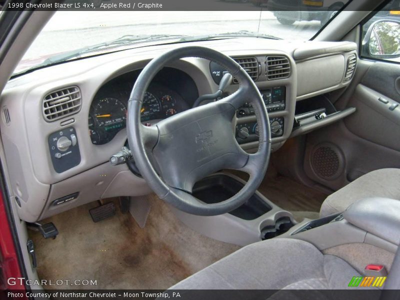 Apple Red / Graphite 1998 Chevrolet Blazer LS 4x4