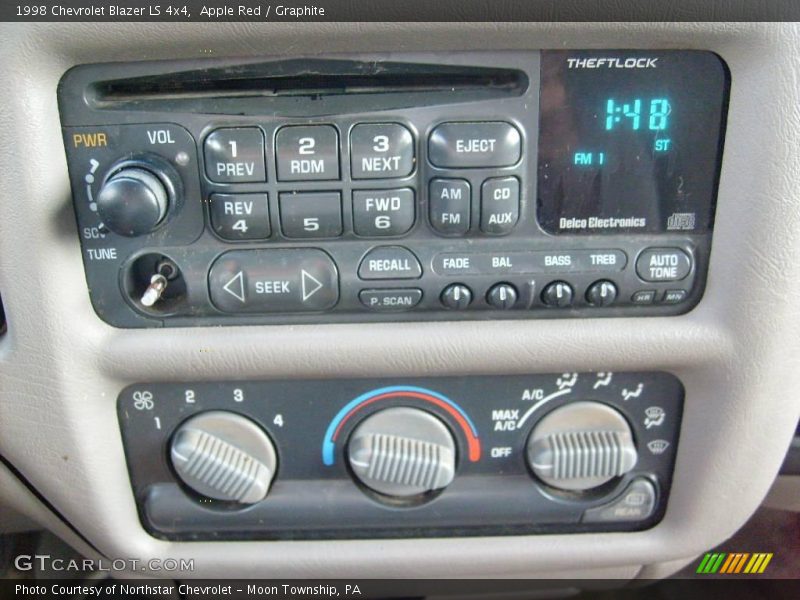 Apple Red / Graphite 1998 Chevrolet Blazer LS 4x4